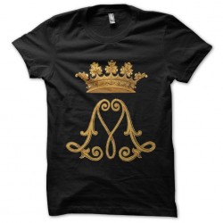 Crown black sublimation t-shirt