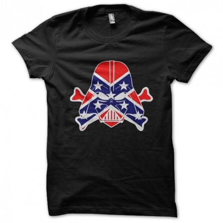 Confederate flag t-shirt with dark vador the black pirate sublimation