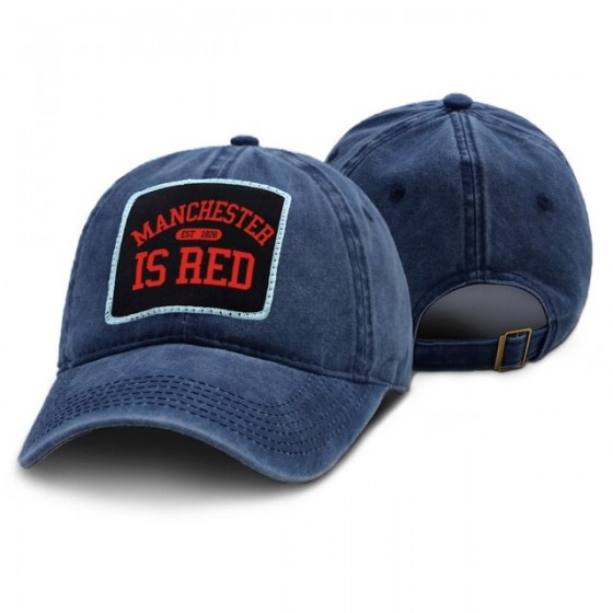 manchester cap is red adjustable