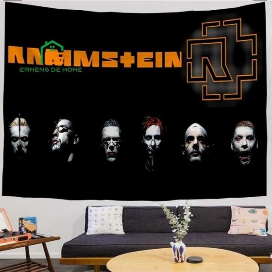 drapeau Rammstein rock...