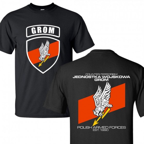 tee shirt  GROM armée Force spéciale pologne