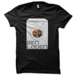 Bin Laden Washing Machine T-Shirt black sublimation