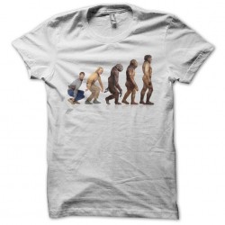 Tee shirt Dumb & Dumberevolution homo sapiens  sublimation