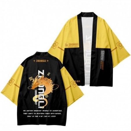 Genshin Impact  kimono Zhongli Yukata cosplay