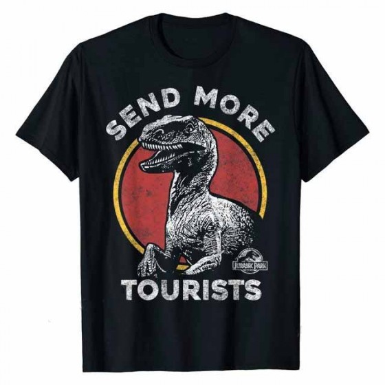 Jurassic Park shirt send me...