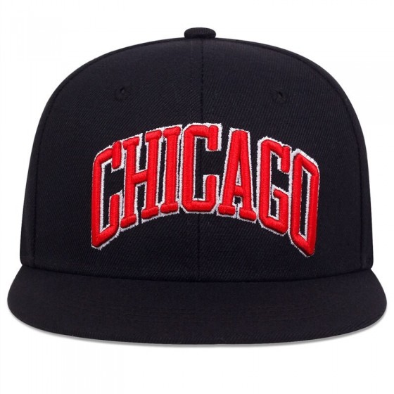 chicago 3d cap adjustable snapback hip hop