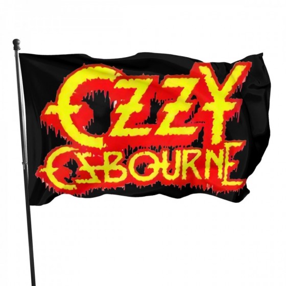 Ozzy ozbourne flag rock 90 x 150 cm