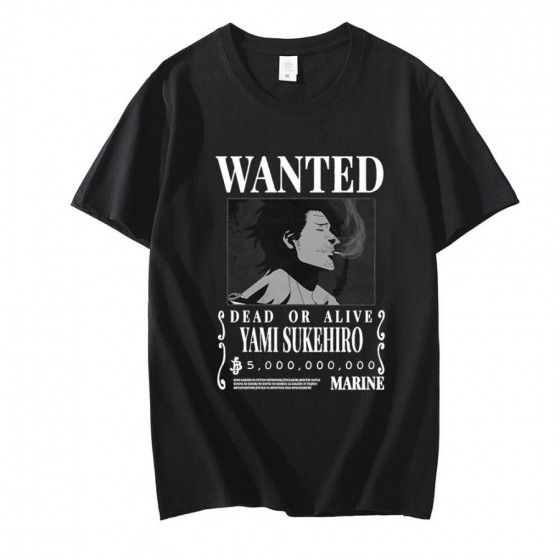 tee shirt wanted Yami Sukehiro kawaii unisexe