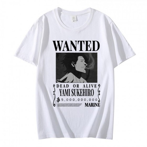 tee shirt wanted Yami Sukehiro kawaii unisexe