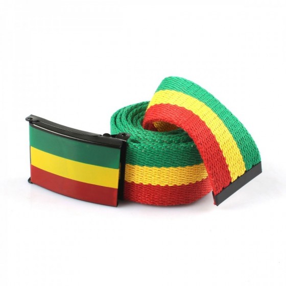 ceinture rasta couleur reggae ajustable