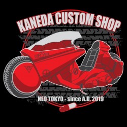 tee shirt Akira Kaneda Custom Shop  sublimation