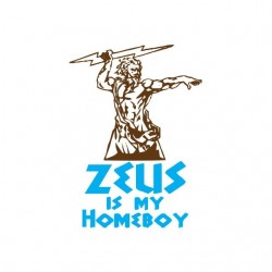 Zeus t-shirt is my maid to do everything white sublimation