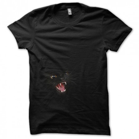Cat shirt with black attack sublimation