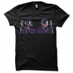 Daft Punkedition t-shirt limited humanoides black sublimation