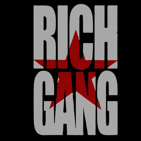 RichGang black sublimation t-shirt