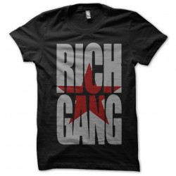 RichGang black sublimation t-shirt