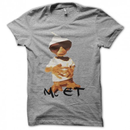 Tee shirt Mc ET parodie hip hop gris sublimation