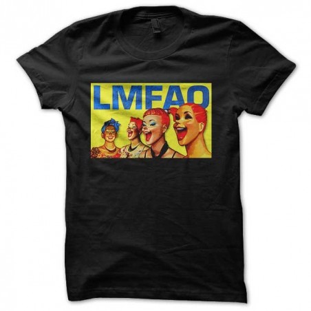 tee shirt LMFAO parody clowns black sublimation