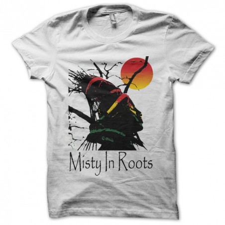 T-shirt Misty in Roots sunset white sublimation