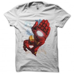 Tee shirt Ironman se prend pour superman  sublimation
