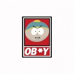 Tee shirt South Park parodie Cartman ob*y  sublimation