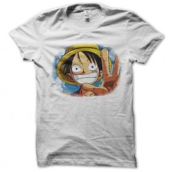 Tee shirt hello luffy one piece  sublimation