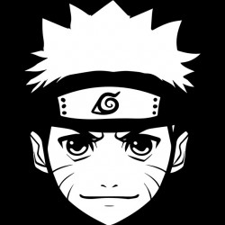 Tee shirt Naruto visage  sublimation