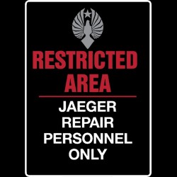 Jaeger repair zone black sublimation t-shirt