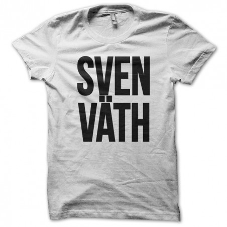 DJ T-shirt Sven Vath Techno Ibiza white sublimation