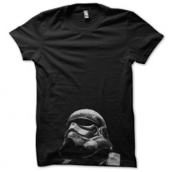 Storm Trooper t-shirt design in black sublimation