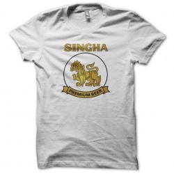 Singha Premium white sublimation beer t-shirt