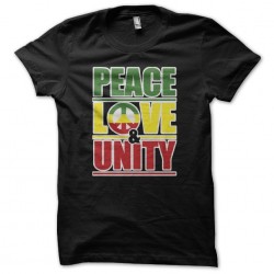 Peace love unity black...