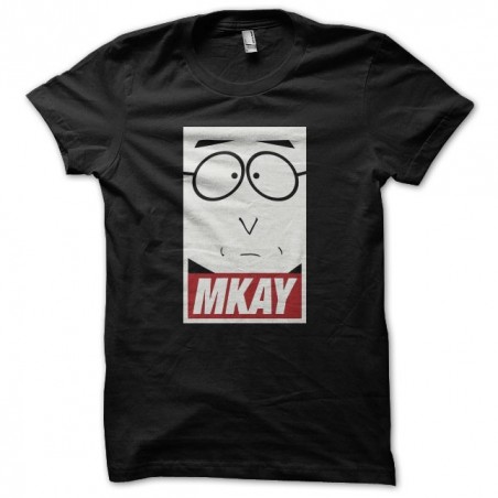 South Park t-shirt parody Mkay black sublimation