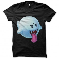 T-Shirt ghost mario black...