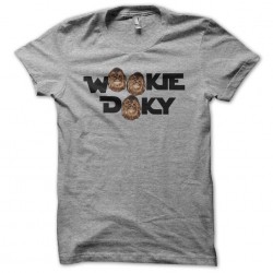 Tee shirt Wookie Doky gris sublimation