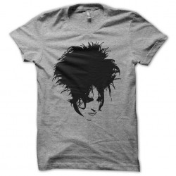 Tee shirt The Cure Robert Smith gris sublimation