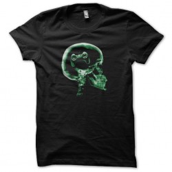 T-shirt radiography gamer black sublimation