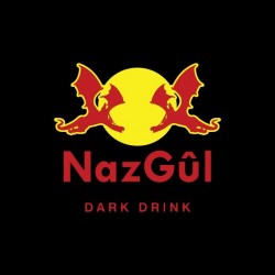 Nazgul parody t-shirt Red Bull black sublimation