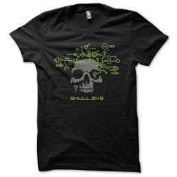 Tee shirt Skull.sys  sublimation