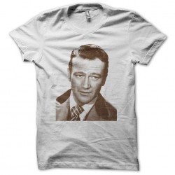 John Wayne t-shirt wore white sublimation