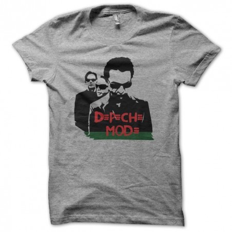 Depeche fashion artwork sublimation gray t-shirt