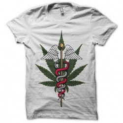 Tee Shirt canabis logo  weed en  sublimation