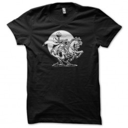 Sleepy Hollow drawing fan black sublimation t-shirt