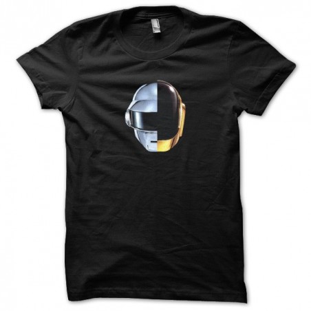 Daft Punk t-shirt new logo on black t-shirt sublimation