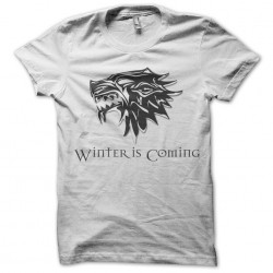 Tee Shirt game of thrones loups stark  sublimation