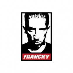 Franck Ribery t-shirt Obey way white sublimation
