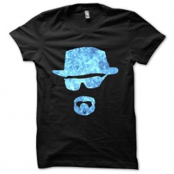 Breaking bad face heisenberg meth black sublimation t-shirt