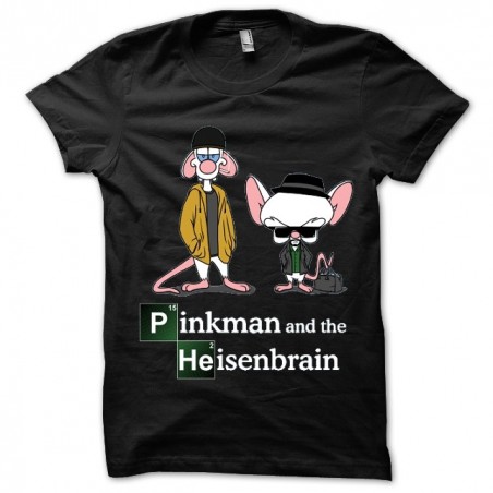Tee shirt parodie Breaking bad souris pinkman and heisenbrain  sublimation
