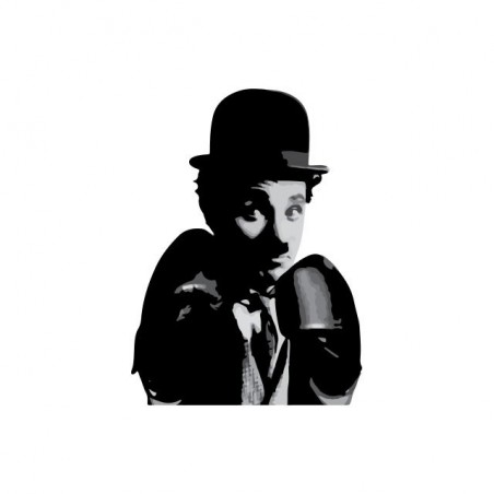 Tee shirt Chaplin boxing  sublimation