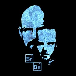 T-shirt Breaking bad Heisenberg and Pinkman in Crystal black sublimation